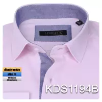 růžová košile s jeans doplňky