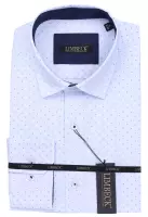 světle modrá košile s jemným vzorem