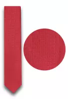 červená kravata s texturou