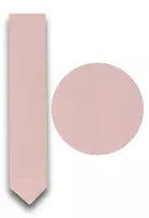 jednobarevná kravata jemně růžová
