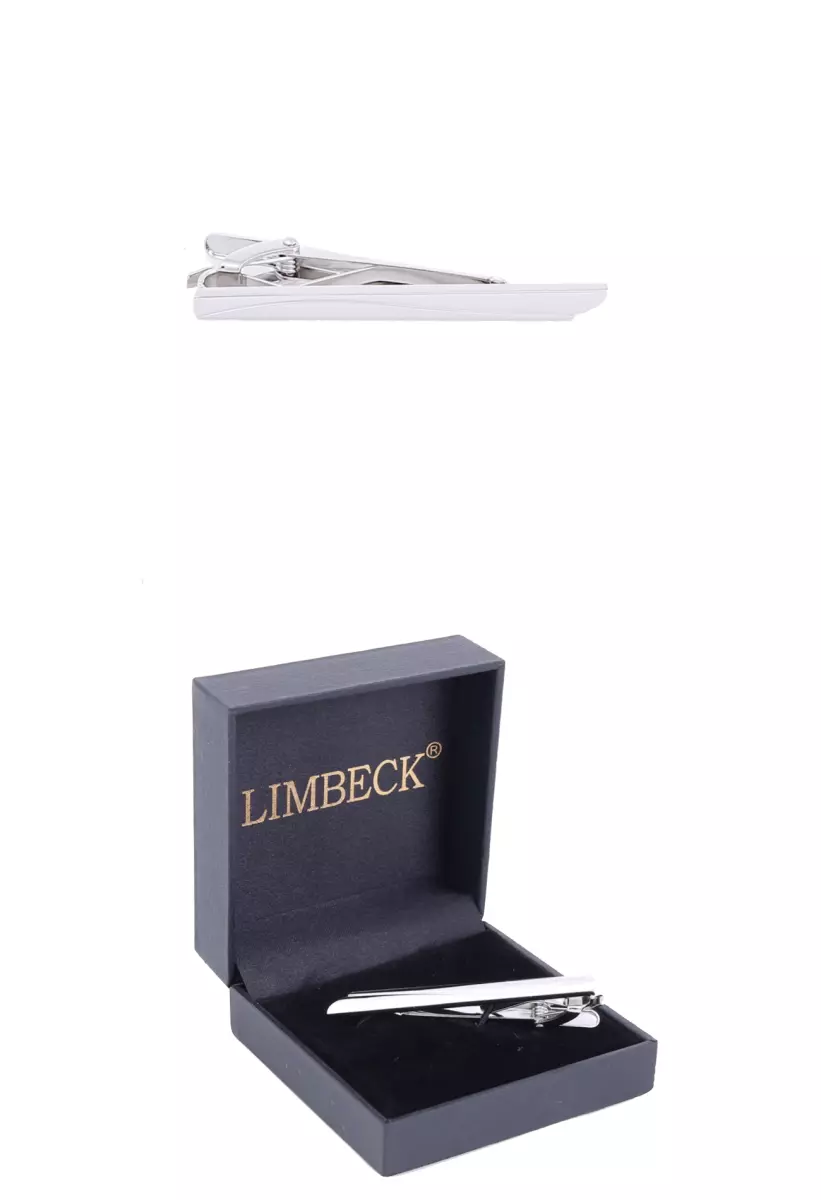 spona na kravatu LIMBECK v stříbrné barvě