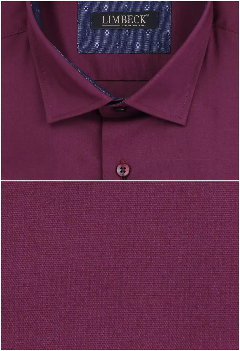 fialová košile s doplňky