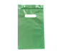 Taška HDPE zelená 180x250+30 trhací blok