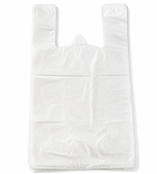 Taška HDPE silná 10kg - bílá