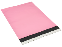 Plastové obálky LDPE černorůžové - 200x230+70 