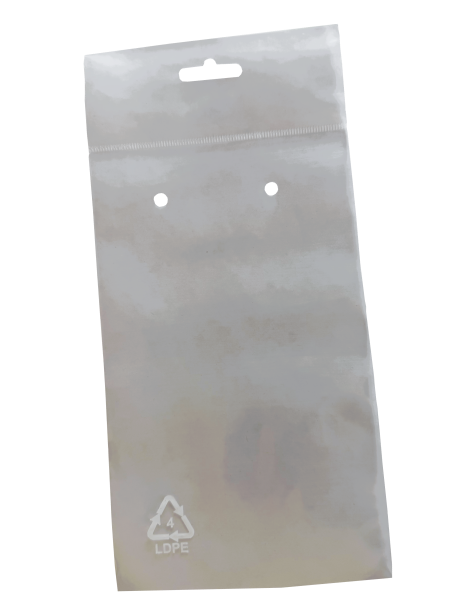 Euro sáček PE 120x245 - síla 100 my + znak + 2xotvor