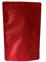 Uzatvárateľné ZIP vrecko Doypack | lesklý červený - 350 ml