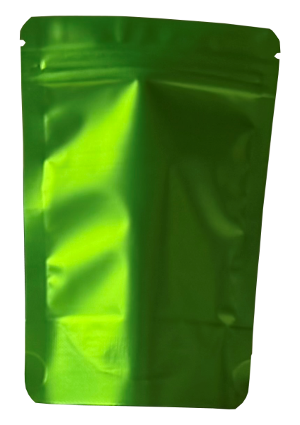 Uzaviratelný ZIP sáček Doypack | lesklý zelený