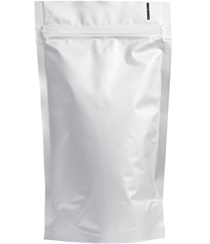 Uzaviratelný ZIP sáček Doypack | stříbrný | s AL vrstvou