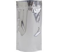 Uzaviratelný ZIP sáček Doypack | stříbrný | s MET vrstvou - 2000 ml