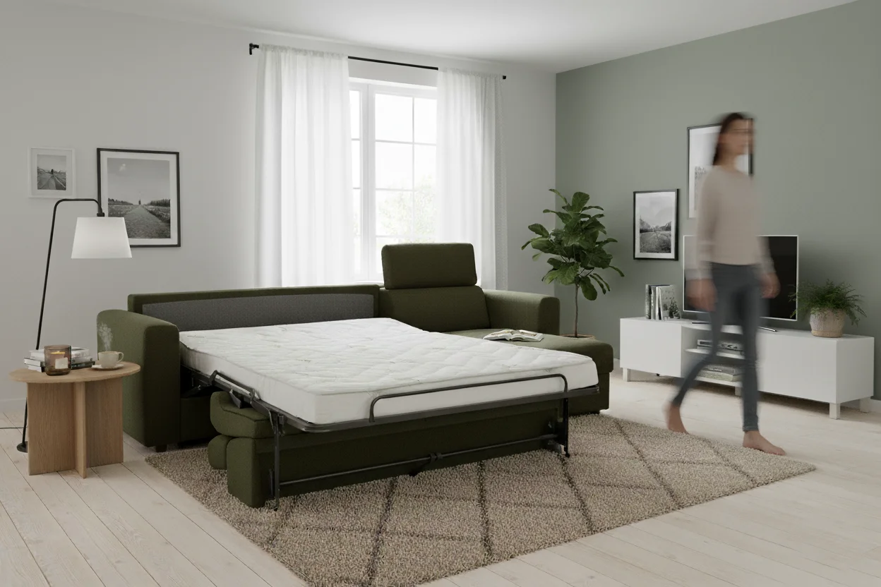 Pohovky a sedací soupravy pro každodenní spaní: Jak vybrat ideální řešení do vašeho domova