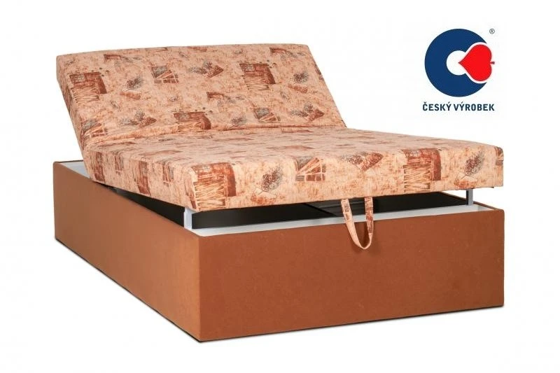 hnědá (č.213/49 , matrace b do 120 kg)