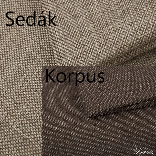 hnědá (světlá sedák / tmavá korpus -inari 23/27)