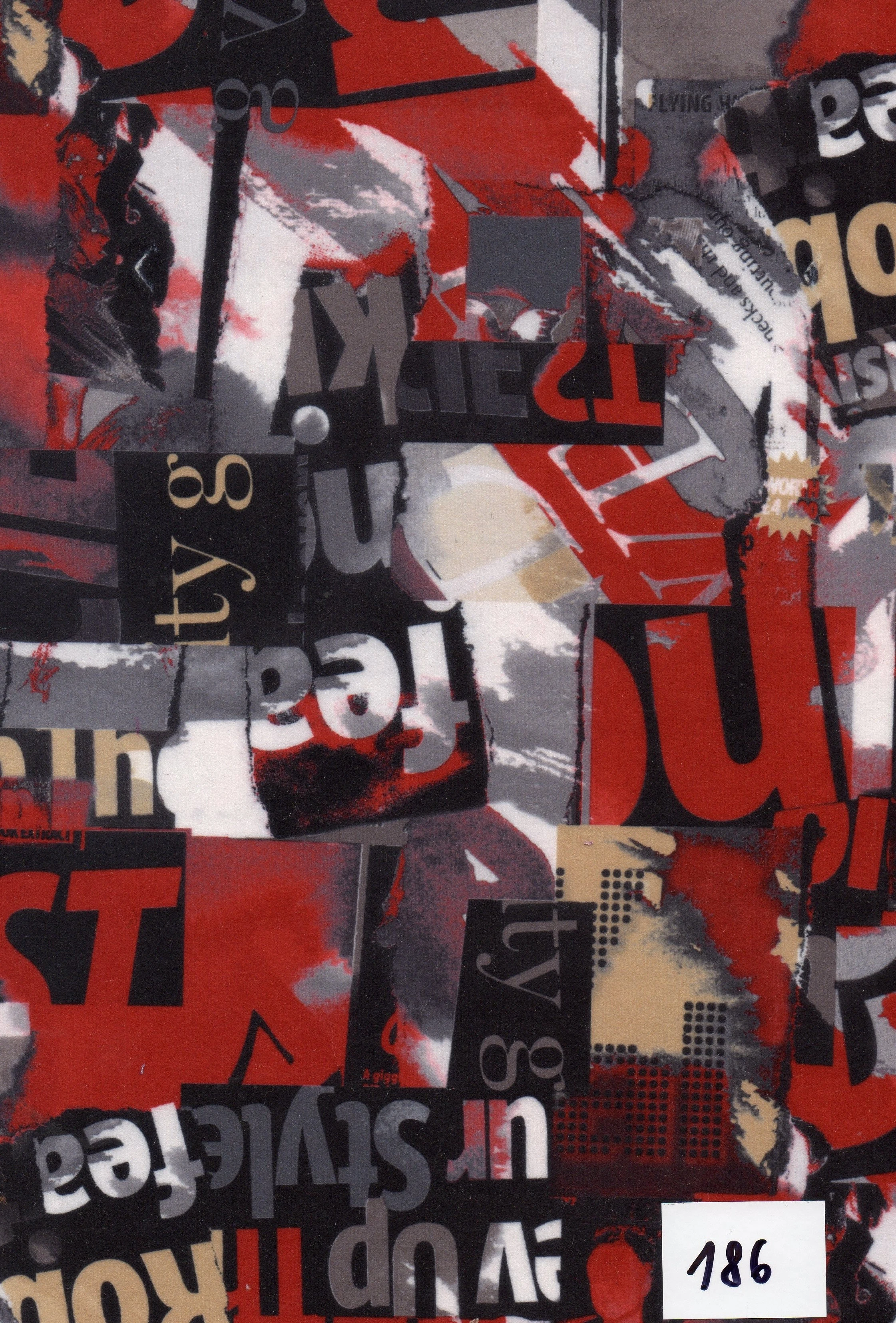 červená vzor (č.186)