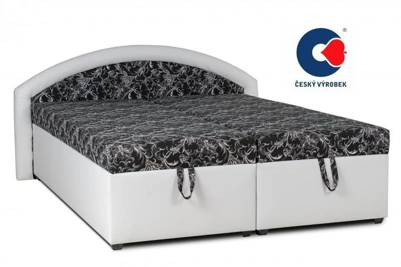 bílo-černá (k1/č.19/matrace A do 90 kg)