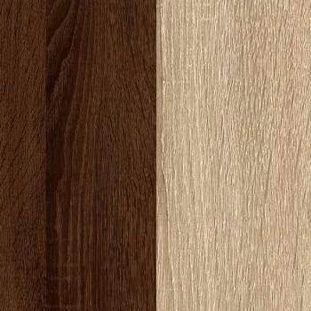 hnedá / dub sonoma(prac. doska 2,6m)