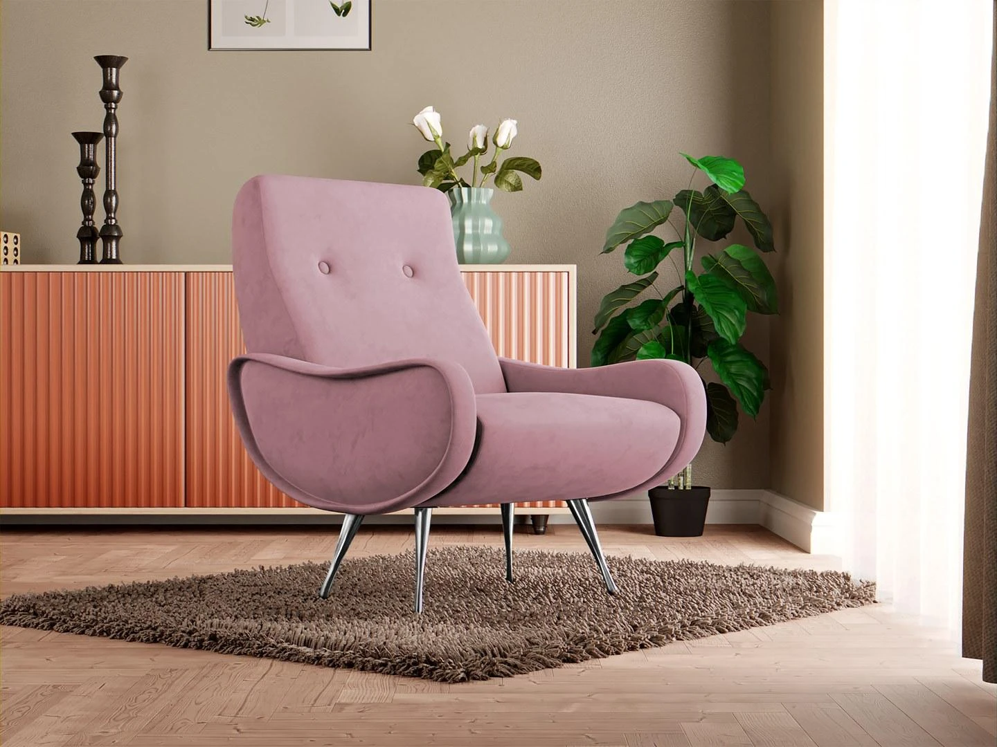 růžová (matt velvet 63)