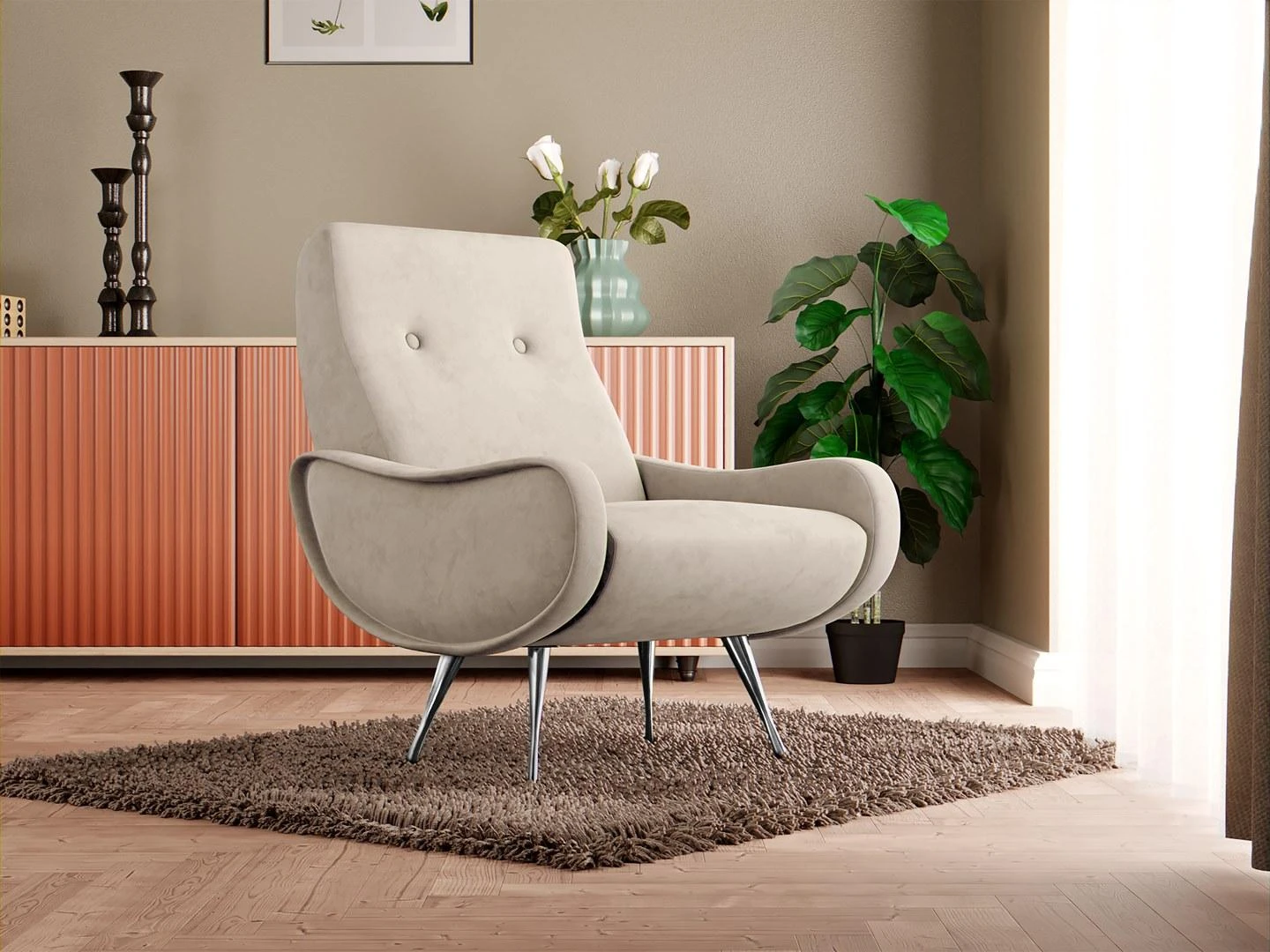 béžová (matt velvet 08)