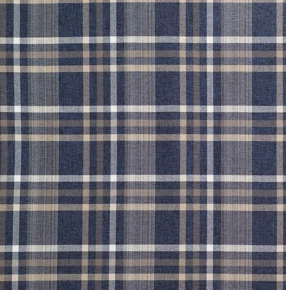 modrá káro (senegal 819/ořech)