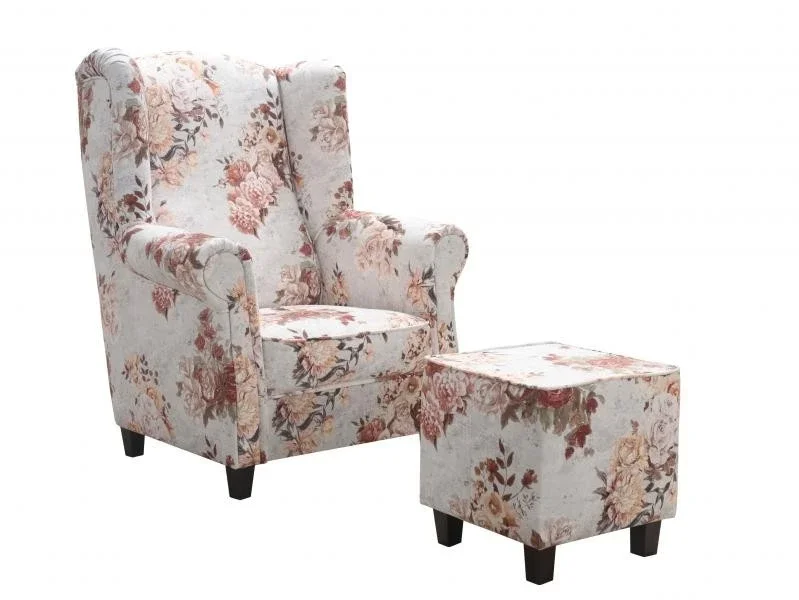 béžová - růže / bílé (3995/105)