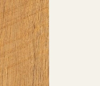 dub lancelot/dvířka bílé