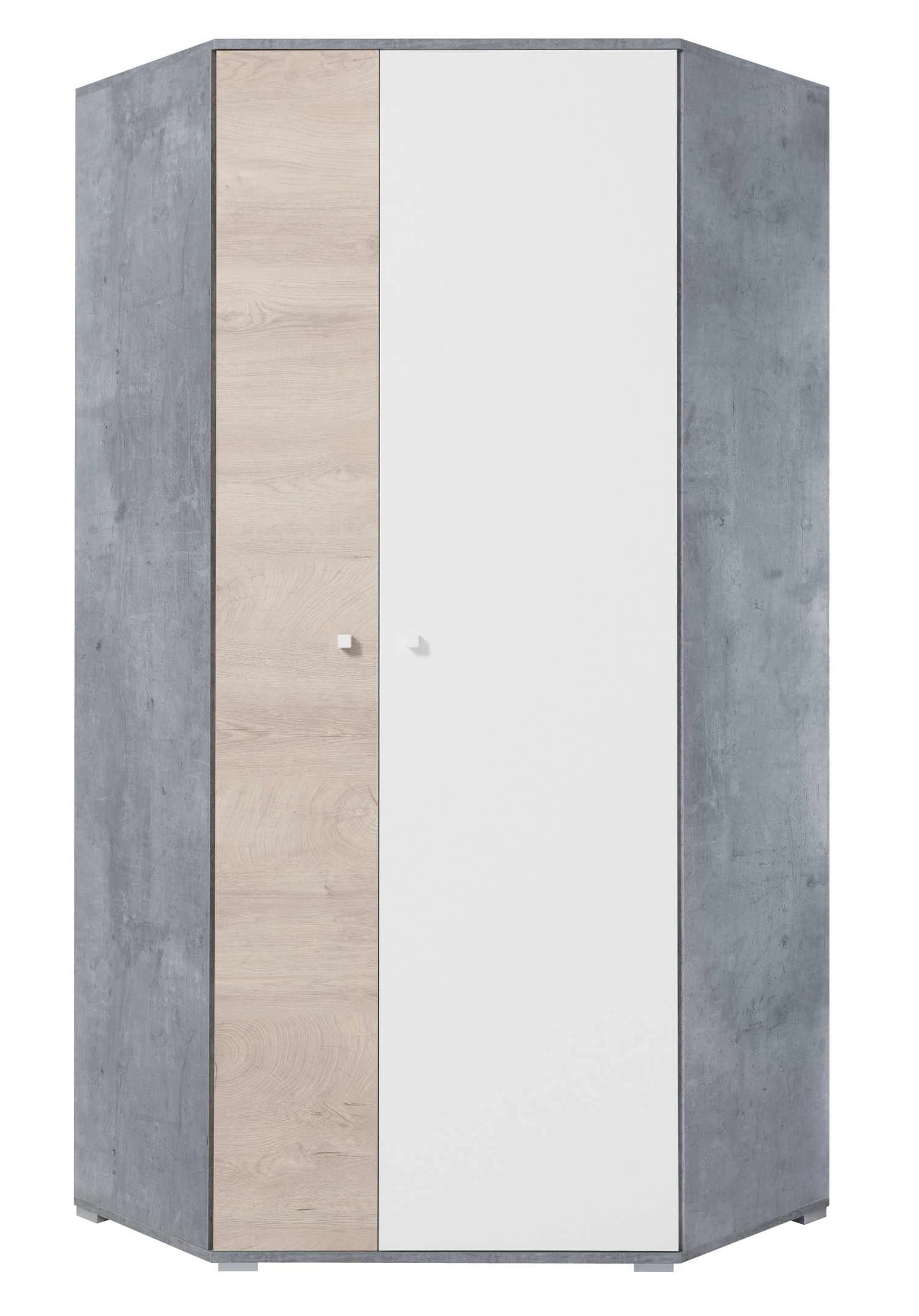 bílá mat/beton/dub