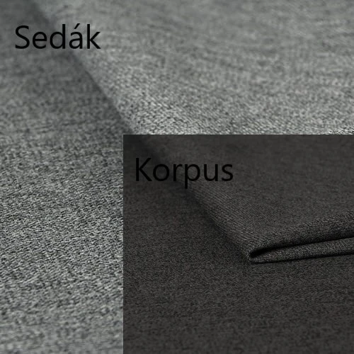 šedá (světlá sedák / tmavá korpus -malmo 92/94)