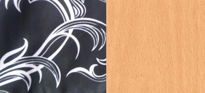 čierno-biela / buk (vzor č. 19)