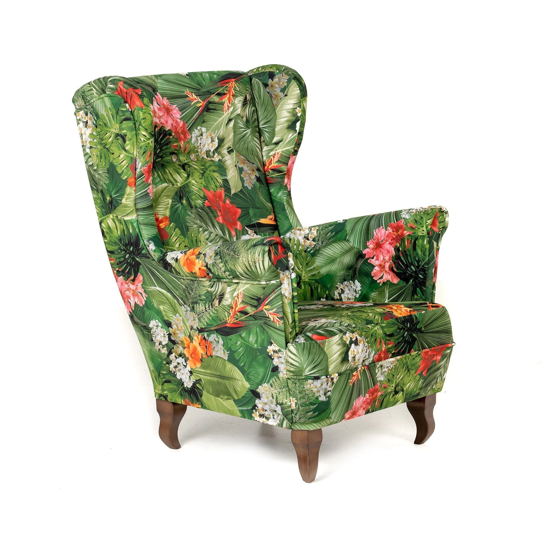 zelená vzor/ořech (an 4770)