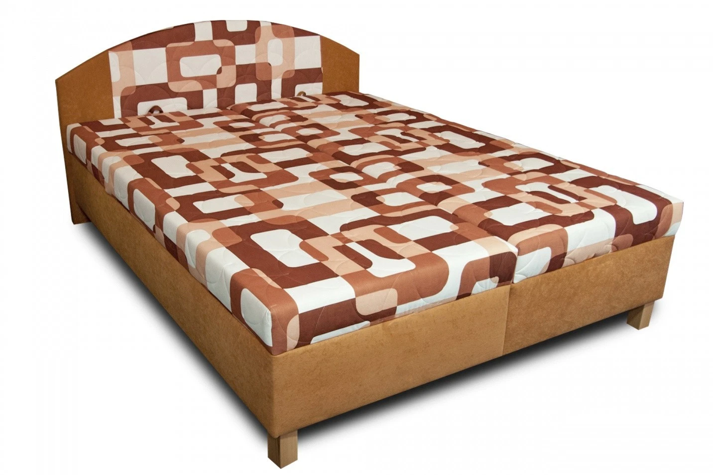 hnědá vzor/hnědá (č.215/52)