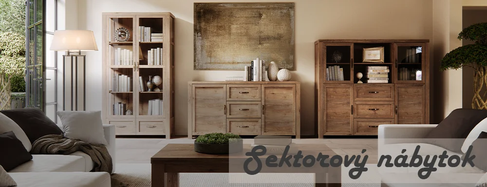 Sektorový nábytok