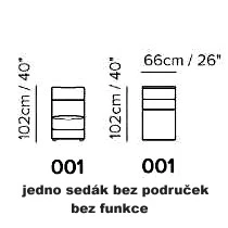001 (1-sed. BEZ funkce)