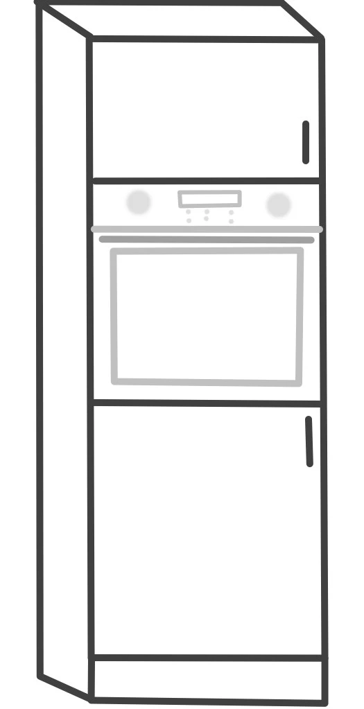 60 L-vysoká vstavaná