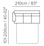 422 (3-sed. levý s lůžkem)