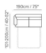 022 (2-sed. levý s lůžkem)