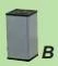 B