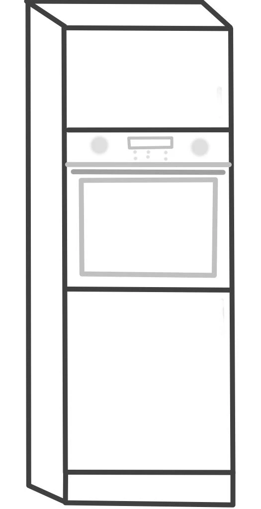 60 L-vysoká vstavaná
