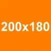 180x200