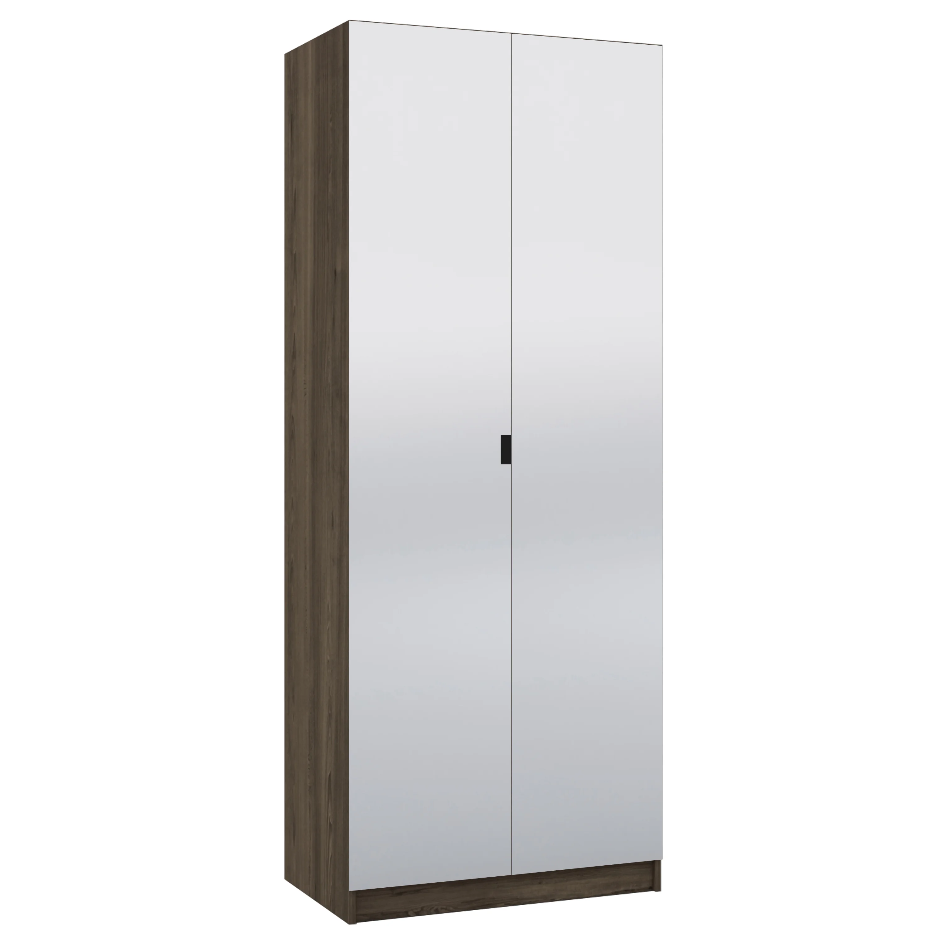 dveře 80 cm 2x zrcadlo