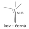 M-15 (kov_černá)