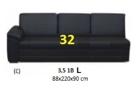 32 Troj-sedák 3,5 (XXL)- Levá