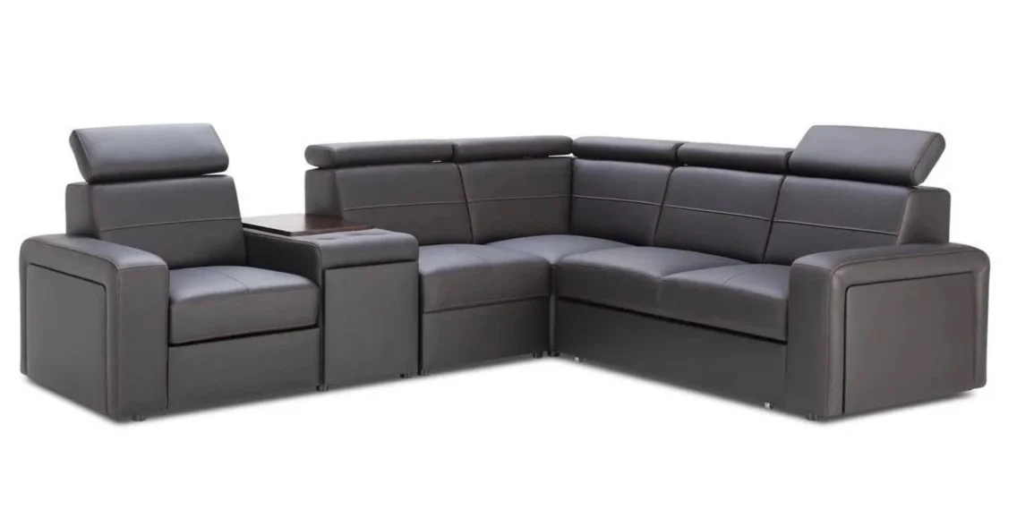 Kožená sedací souprava LUCIO MAX