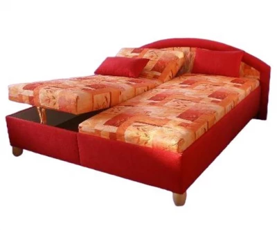 Polohovací manželská postel Bára