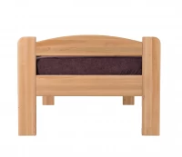 Dřevěná postel se zábranou LIBOR buk