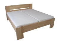 Dřevěná manželská postel LENKA - buk