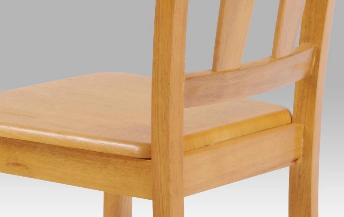 Jídelní židle celodřevěná, barva olše