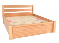 Drevená manželská posteľ MARTIN - jelša