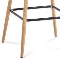 Barová stolička SIMON 2 - čierna