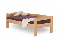 Drevená vyvýšená posteľ so zábranou LIBOR - BUK