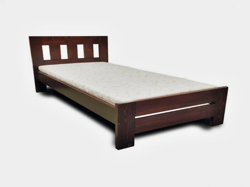 Dřevěná vyvýšená postel Kuba - smrk